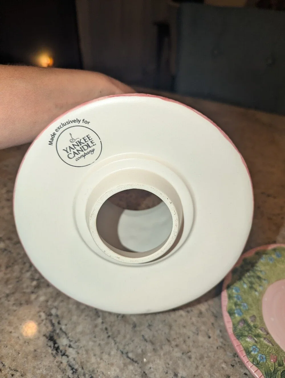 Yankee Candle Shade Topper & Base Easter / Spring
